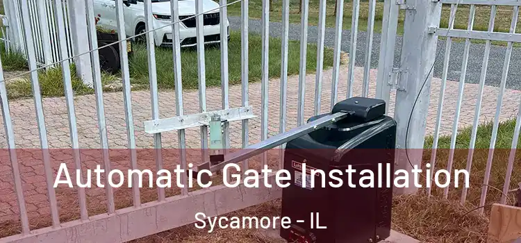  Automatic Gate Installation Sycamore - IL
