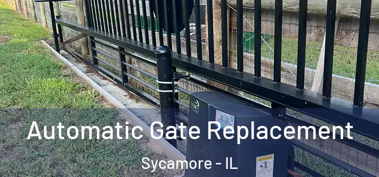  Automatic Gate Replacement Sycamore - IL