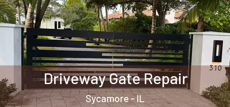  Driveway Gate Repair Sycamore - IL