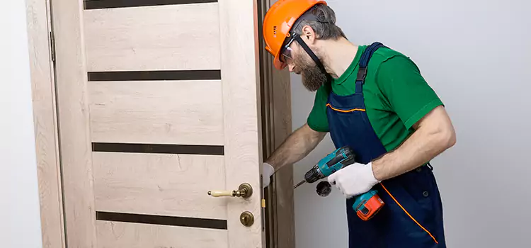 Replace Internal Door Handle with Lock Sycamore