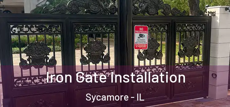  Iron Gate Installation Sycamore - IL