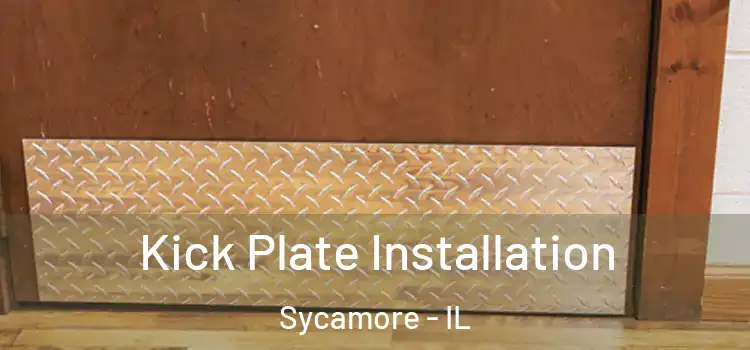  Kick Plate Installation Sycamore - IL
